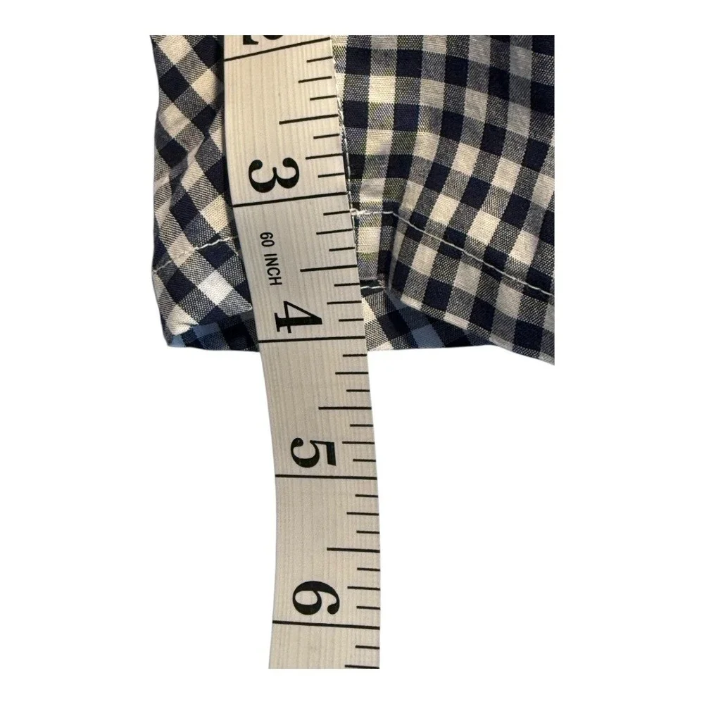J. Crew Gingham Plaid Boxer Shorts Men's Size M 100%‎ Cotton Elastic Waist NWOT